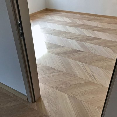 FertigDeska Chevron Dab Color Avorio 14