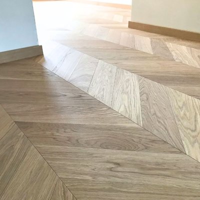 FertigDeska Chevron Dab Color Avorio 5